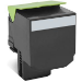Lexmark 802XK cartucho de tóner 1 pieza(s) Original Negro