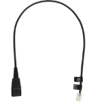 Jabra 8800-00-01 telephone cable 19.7" (0.5 m) Black