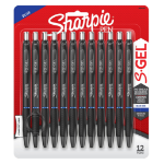 Sharpie S-Gel Retractable gel pen Medium Blue 12 pc(s)