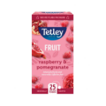 Tetley Raspberry & Pomegranate Tea Bags Pack of 25