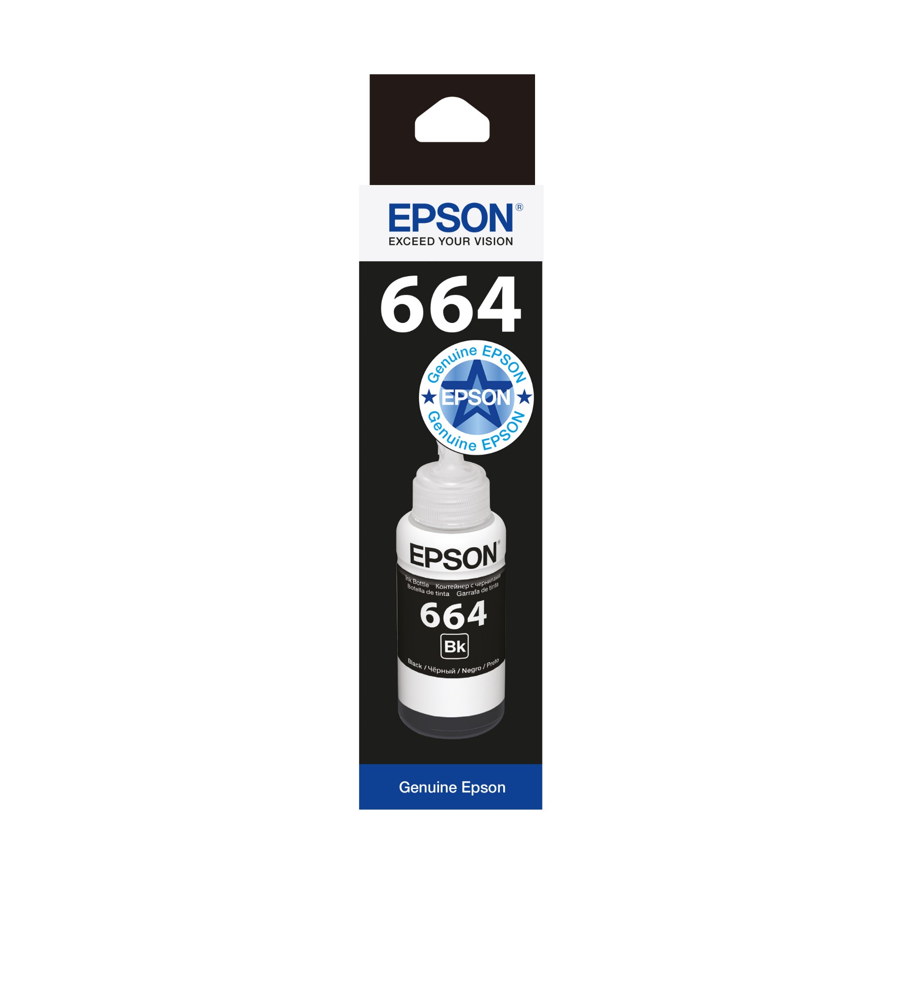 Epson 664 EcoTank Ink Bottle Black C13T664140