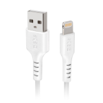 SBS TECABLEUSBIP5289W lightning cable 2 m White