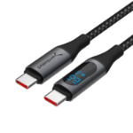 Sabrent CB-C2C1 USB cable USB 2.0 39.4" (1 m) USB C Black, Gray