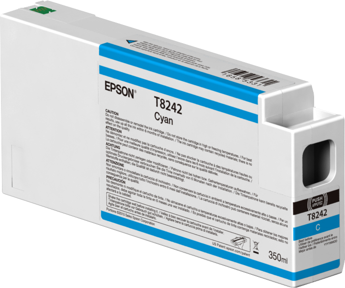 Epson C13T54X200/T54X200 Ink cartridge cyan 350ml for Epson SC-P...