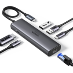 Ugreen REVODOK 6-IN-1 4K@60HZ HDMI ETH DOCK Docking Grey