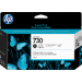 HP P2V67A/730 Ink cartridge foto black 130ml for HP DesignJet T 1600/1700/940