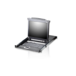 ATEN 8-Port 17" LCD KVM Switch (USB - PS/2 VGA) with USB Peripheral port