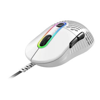 Image of Mountain Makalu 67 Gaming-Maus - weiss/schwarz - Mouse