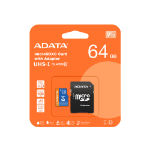 ADATA 64GB, microSDHC, Class 10 UHS-I