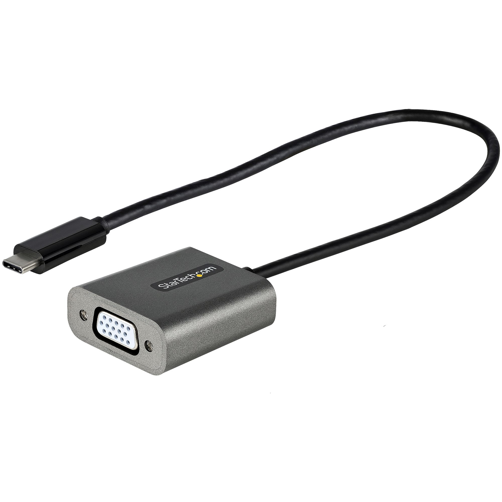Image of StarTech.com USB C to VGA Adapter - 1080p USB Type-C to VGA...