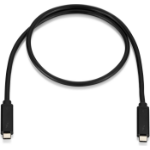 HP 3XB94AA Thunderbolt cable 0.7 m Black