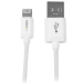 StarTech.com 1 m (3 ft.) USB to Lightning Cable - iPhone / iPad / iPod Charger Cable - High Speed Charging Lightning to USB Cable - Apple MFi Certified - White