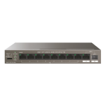 Tenda TEG1110PF-8-102W network switch Managed Gigabit Ethernet (10/100/1000) Power over Ethernet (PoE) Grey