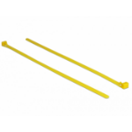 DeLOCK 18761 cable tie Releasable cable tie Nylon Yellow 100 pc(s)