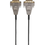 Microconnect MONCC20OP DVI cable 20 m DVI-D Gold, Gray