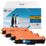 G&G Image 16024/NT-PB247BK|C|M|Y-4 Toner MultiPack Bk,C,M,Y, 4x9.9K pages Pack=4 (replaces Brother TN247BK TN247C TN247M TN247Y) for Brother HL-L 3210