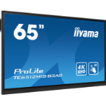 iiyama 65" Interactive 4K UHD Touchscreen elevating interactive collaboration