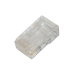 Digitus CAT 6 modular plug for round cable, unshielded, 100 pcs.
