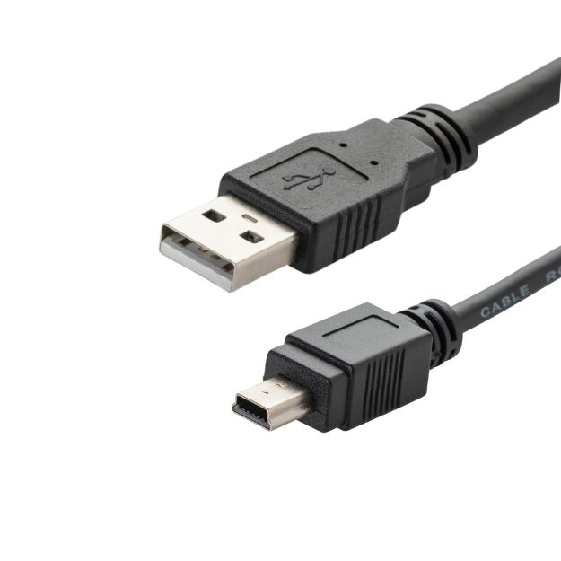 Connektgear Men's 2M Usb 2 Connector Cable Type A To Type B Mini 5 Pin
