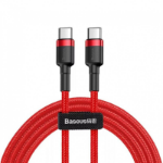 Baseus CATKLF-H09 mobile phone cable Black, Red 2 m USB C