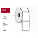 Capture 35000437 printer label White