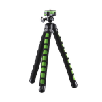 Mantona 21401 tripod Smartphone/Digital camera 3 leg(s) Black, Green