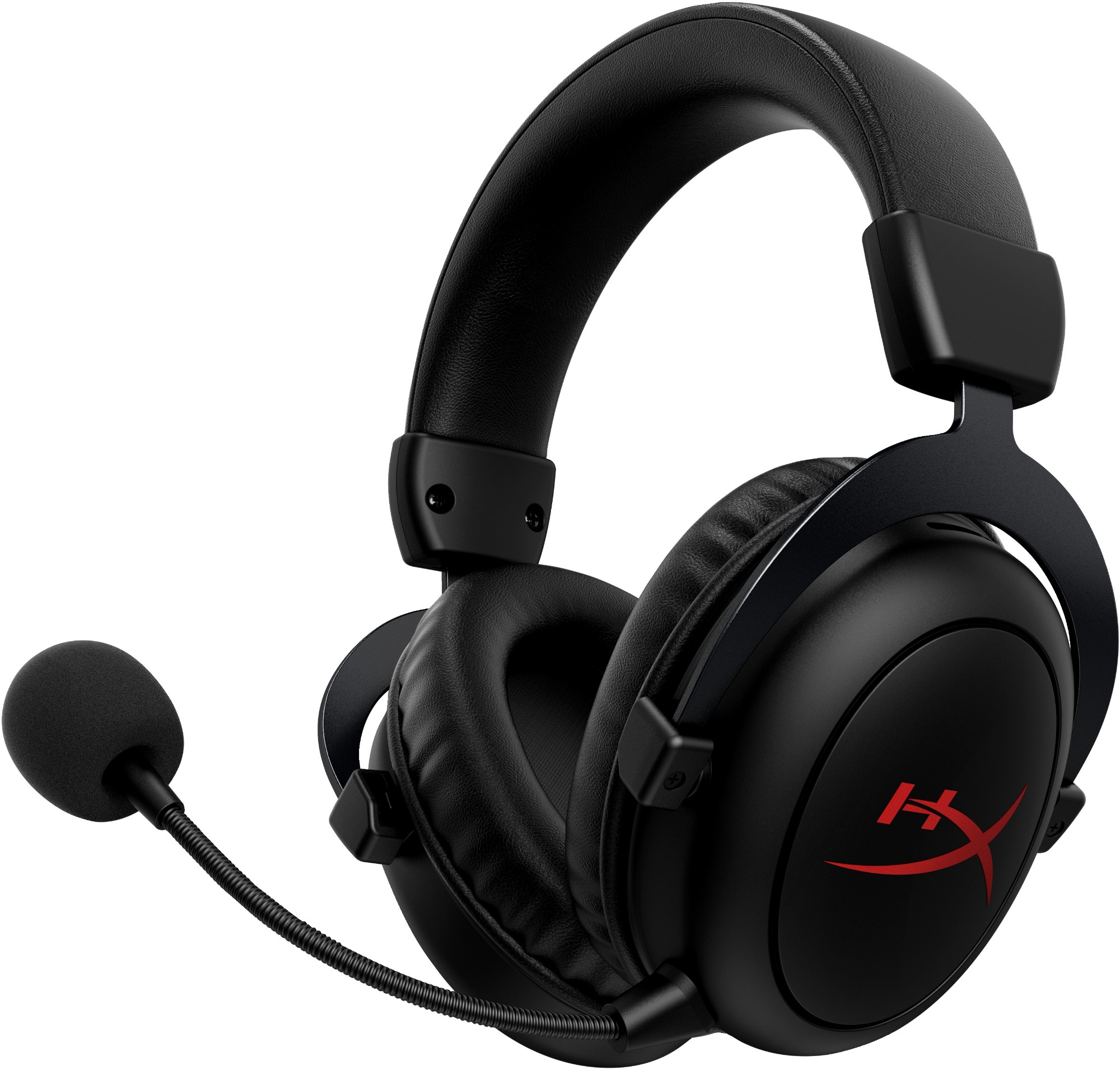6Y2G8AA HP HyperX Cloud II Core Wireless Gaming Headset - Wired & Wireless - Gaming - 10 - 21000 Hz - 293 g - Headset - Black