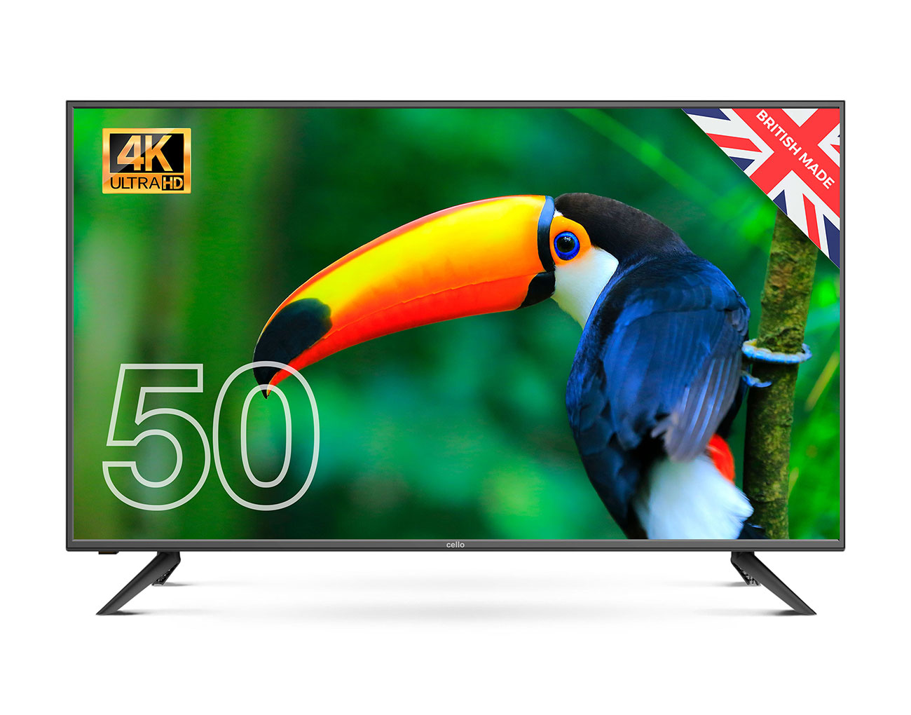 Cello C5020DVB4K TV 127 cm (50") 4K Ultra HD Black