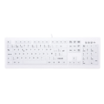 CHERRY AK-C8100F-U1-W/BE keyboard Medical USB AZERTY Belgian White