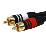 Monoprice 5348 audio cable 177.2" (4.5 m) 2 x RCA Black