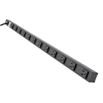 Tripp Lite PS3612B surge protector Black 12 AC outlet(s) 120 V 179.9" (4.57 m)