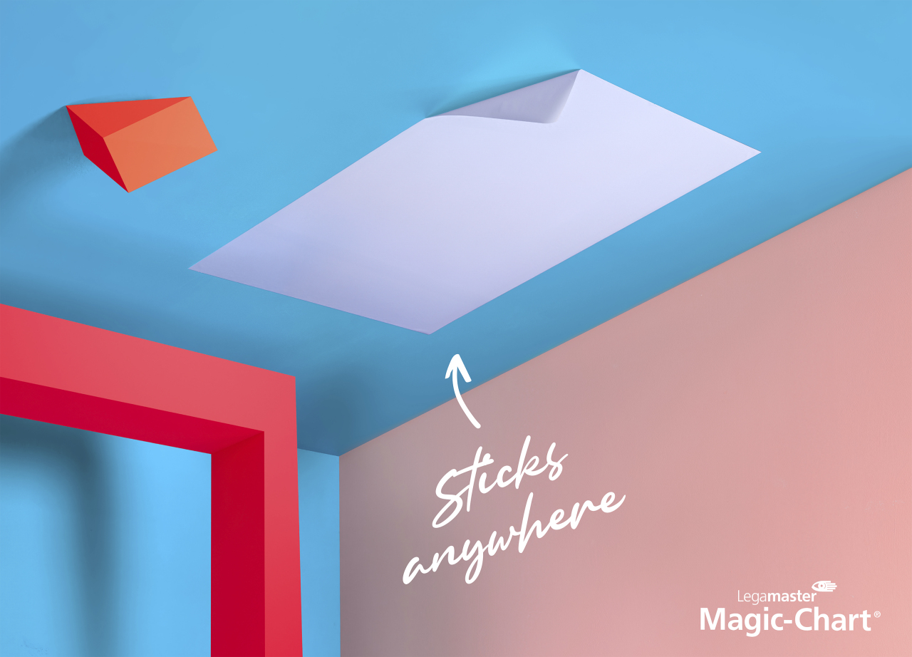 Legamaster Magic-Chart clearboard foil 60x80cm