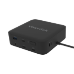 VisionTek VT1200DL Wired USB 3.2 Gen 1 (3.1 Gen 1) Type-A + Type-C Black