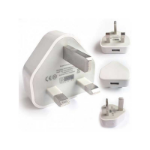 FDL 1 PORT 10.5W / 2.1A 5V DC USB-A COMPACT CHARGER - WHITE