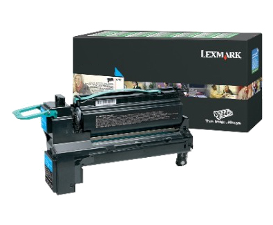 Image of Lexmark 24B6018 Toner cartridge cyan, 18K pages for Lexmark XS 795