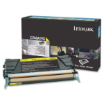 Lexmark C746A1YG Toner cartridge yellow return program, 7K pages ISO/IEC 19798 for Lexmark C 746/748