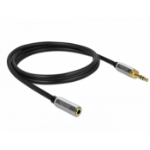 DeLOCK 85779 audio cable 0.5 m 3.5mm Black, Grey