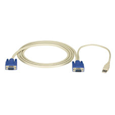 Black Box EHN9000U-0015 KVM cable White 4.5 m