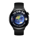 Huawei WATCH 4 3.81 cm (1.5") AMOLED 46 mm Digital 466 x 466 pixels Touchscreen Black Wi-Fi GPS (satellite)