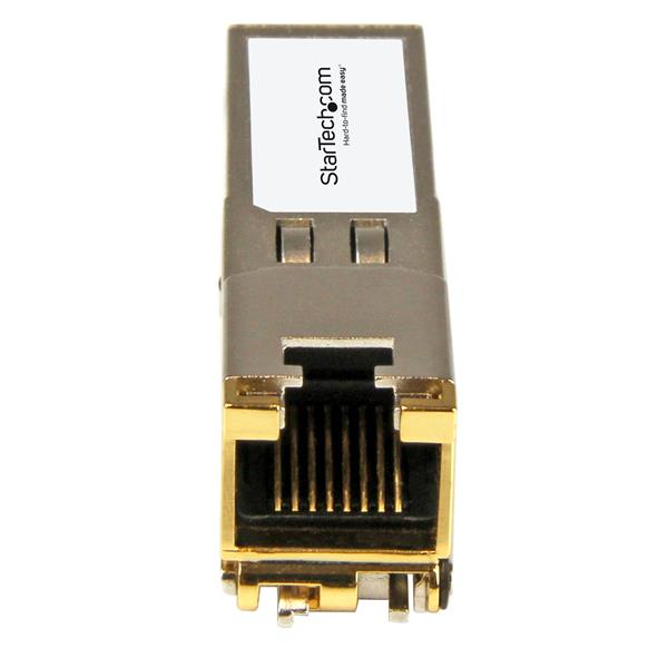 StarTech.com Extreme Networks 10050 Compatible SFP Module - 1000BASE-T - SFP to RJ45 Cat6/Cat5e - 1GE Gigabit Ethernet SFP - RJ-45 100m