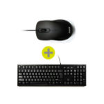 Port Designs 900900 clavier Souris incluse Bureau USB AZERTY Français Noir