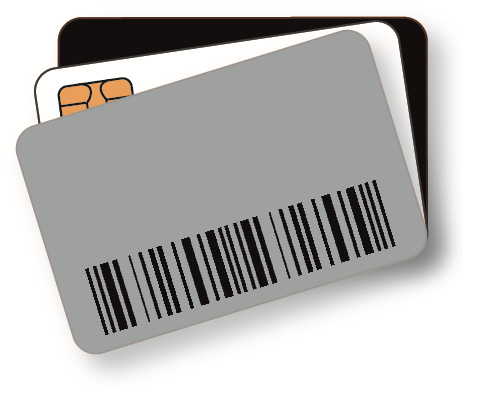 Zebra 104523-136 blank plastic card