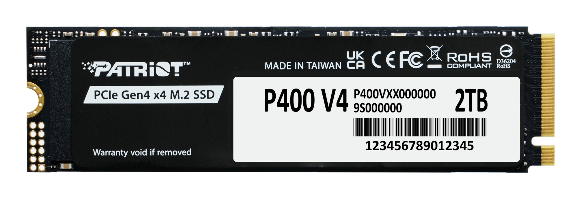 EU Product - P400 V4 SSD 2TB NVMe M2 2280 thumbnail