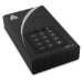 Apricorn ADT-3PL256-4000 external hard drive 4 TB 7200 RPM USB Type-A 3.2 Gen 1 (3.1 Gen 1) Black