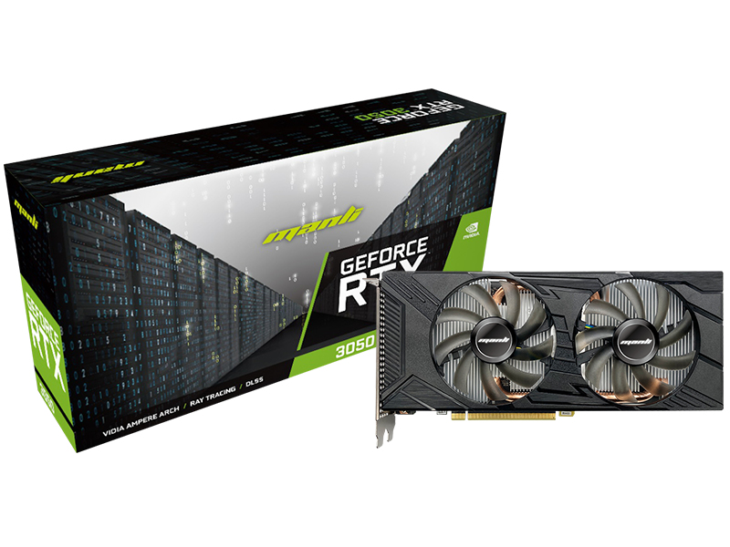 Image of Manli N64030500M25240 graphics card NVIDIA GeForce RTX 3050 8 GB GDDR6