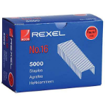 REXEL NO 16 24/6MM STAPLES BOX 5000