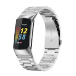 Fitbit EU Product - Charge 5 Stainless steel watch strap - Silver