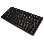 Accuratus KYB500-K82A keyboard USB + PS/2 AZERTY Black