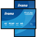 iiyama 43" All-in-One PCAP Interactive Display for Smart Collaboration Spaces