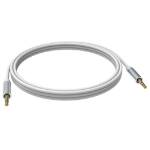 Vision 2 x 3.5mm, 2m audio cable White